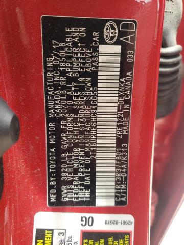 Photo 10 from auction – 2017 TOYOTA COROLLA L with VIN 2T1BURHE6HC946655