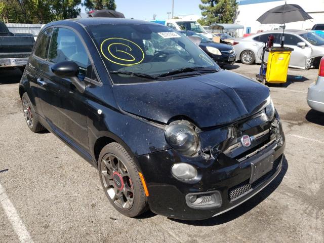 FIAT 500 SPORT 2013 with VIN 3C3CFFBR1DT744567 - Photo from auction
