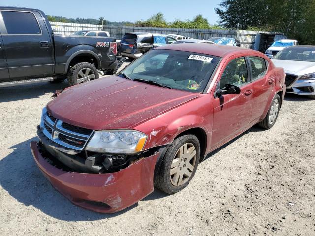 Photo 2 from auction – 2014 DODGE AVENGER SE with VIN 1C3CDZAB8EN189260