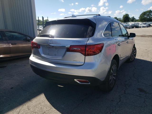 Photo 4 from auction – 2015 ACURA MDX TECHNO with VIN 5FRYD4H44FB013896