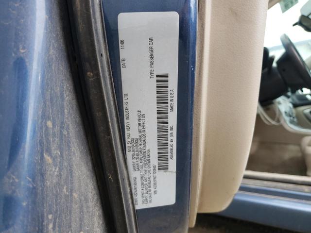 Photo 10 from auction – 2007 SUBARU LEGACY 2.5 with VIN 4S3BL616077209407