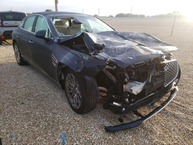 GENESIS G80 BASE 2021 with VIN KMTGC4SD5MU087990 - Photo from auction