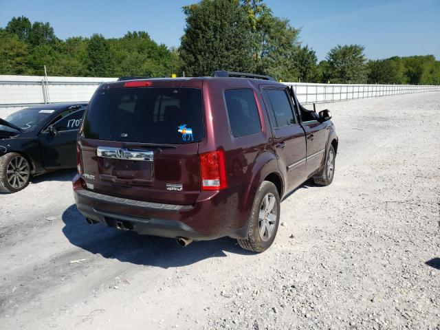 Photo 4 from auction – 2013 HONDA PILOT TOUR with VIN 5FNYF4H99DB066212