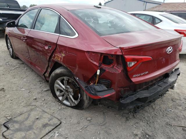 Photo 3 from auction – 2016 HYUNDAI SONATA SE with VIN 5NPE24AF9GH405071