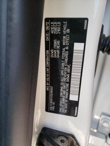 Photo 10 from auction – 2013 VOLVO S60 T5 with VIN YV1612FS7D2183557