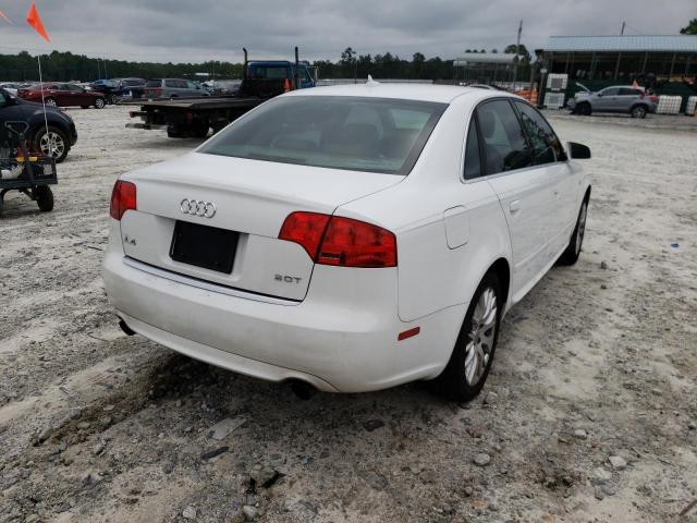 Photo 4 from auction – 2008 AUDI A4 2.0T with VIN WAUAF78E68A149110