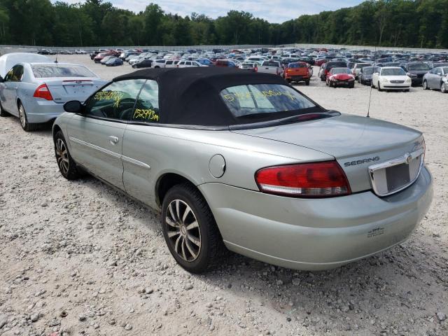 Photo 3 from auction – 2006 CHRYSLER SEBRING TO with VIN 1C3EL55R96N242948