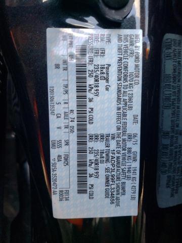 Photo 10 from auction – 2015 FORD FOCUS ST with VIN 1FADP3L99FL334856
