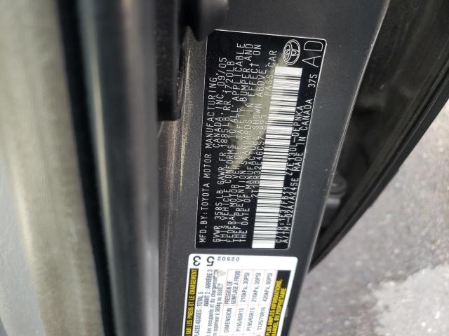 Photo 10 from auction – 2006 TOYOTA COROLLA CE with VIN 2T1BR32E46C571823