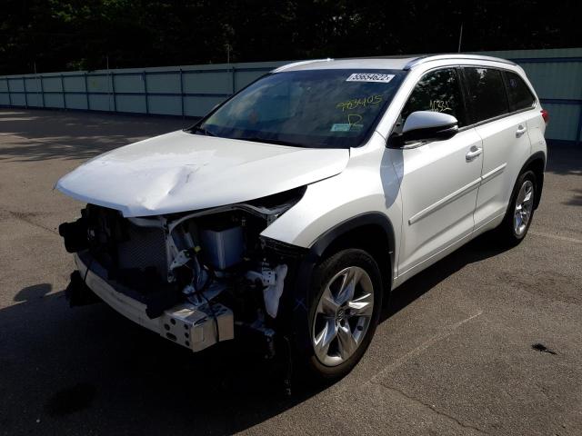 Photo 2 from auction – 2019 TOYOTA HIGHLANDER with VIN 5TDDZRFH6KS983405