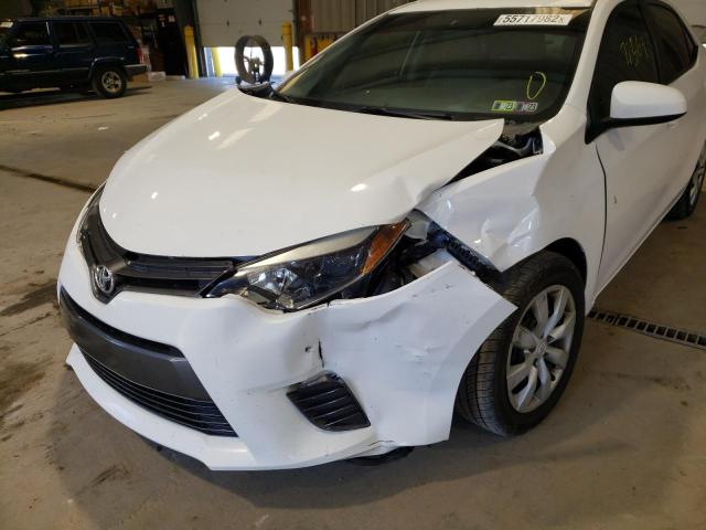 Photo 9 from auction – 2016 TOYOTA COROLLA L with VIN 2T1BURHE4GC545507