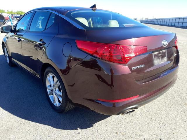 Photo 3 from auction – 2013 KIA OPTIMA EX with VIN 5XXGN4A7XDG107905