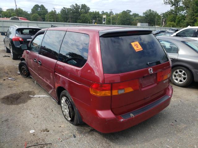 Photo 3 from auction – 2003 HONDA ODYSSEY LX with VIN 5FNRL18573B112224