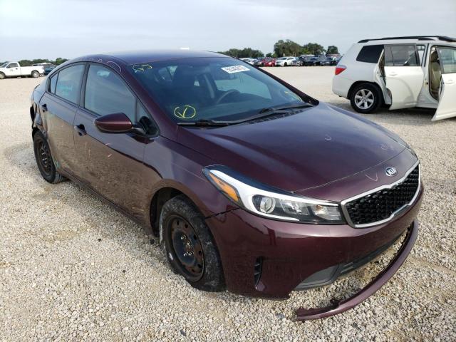 KIA FORTE LX 2017 with VIN 3KPFK4A76HE016083 - Photo from auction