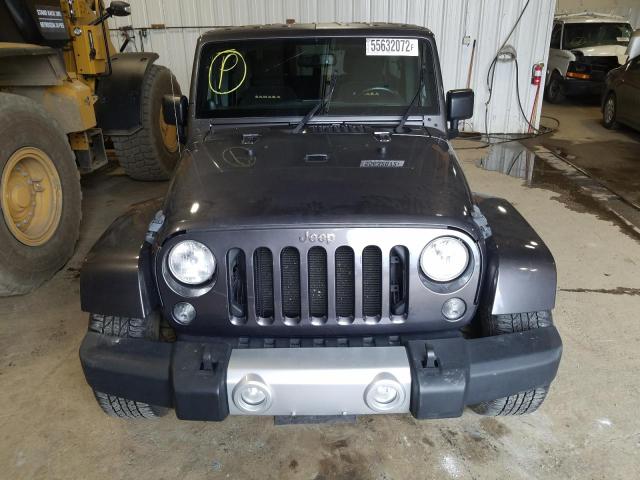 Photo 9 from auction – 2014 JEEP WRANGLER U with VIN 1C4BJWEG7EL303006
