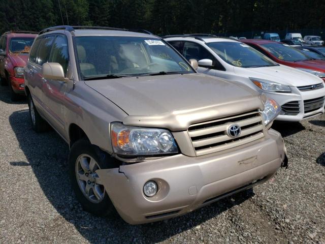 TOYOTA HIGHLANDER 2007 with VIN JTEHP21A570192572 - Photo from auction