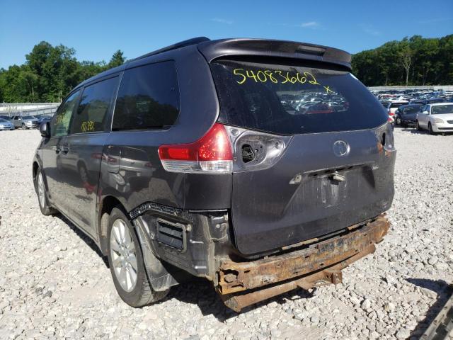 Photo 3 from auction – 2011 TOYOTA SIENNA XLE with VIN 5TDDK3DC6BS023946
