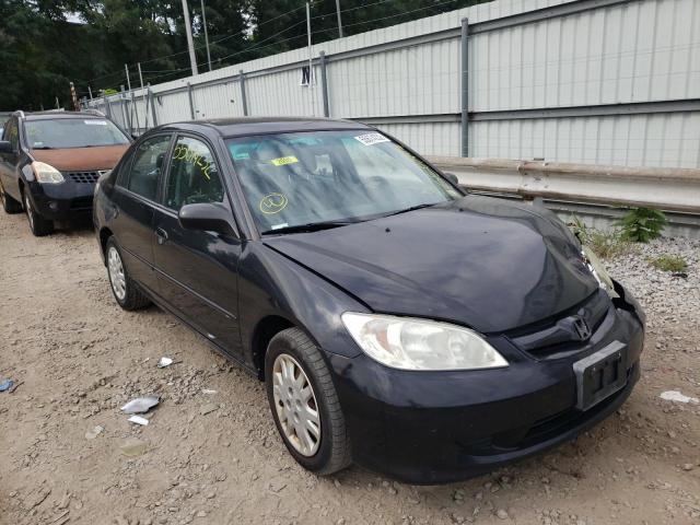 HONDA CIVIC LX 2005 with VIN 2HGES16555H551022 - Photo from auction