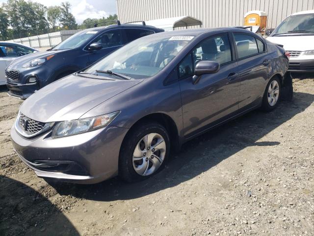 Photo 2 from auction – 2014 HONDA CIVIC LX with VIN 2HGFB2F57EH515858