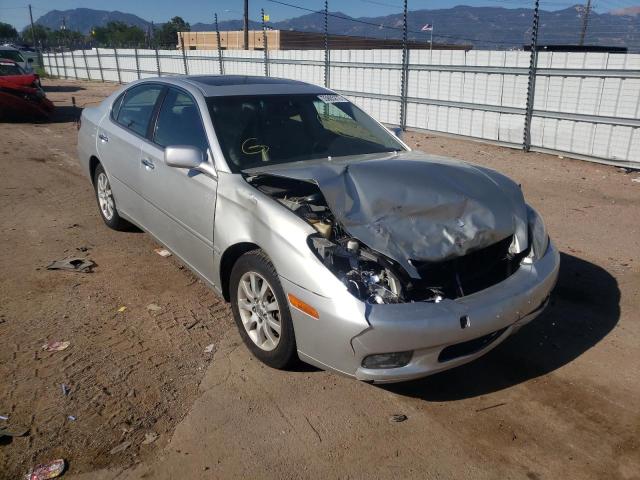 LEXUS ES 300 2003 with VIN JTHBF30G335038060 - Photo from auction