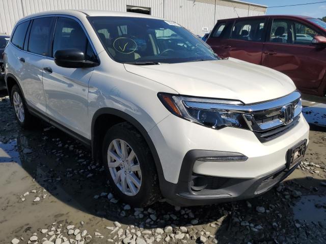 Photo 1 from auction – 2019 HONDA PILOT LX with VIN 5FNYF6H16KB077185