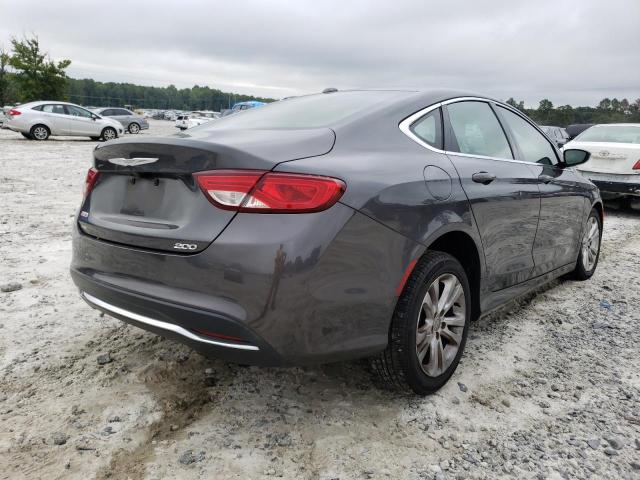 Photo 4 from auction – 2015 CHRYSLER 200 LIMITE with VIN 1C3CCCAB9FN595212