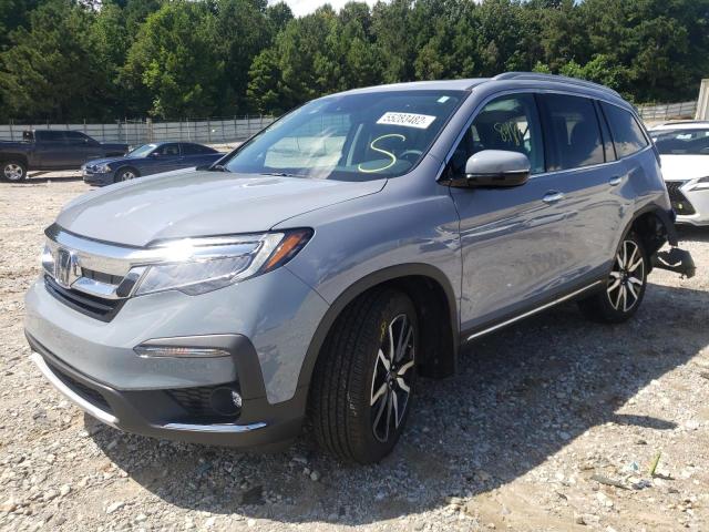 Photo 2 from auction – 2022 HONDA PILOT ELIT with VIN 5FNYF6H09NB047836