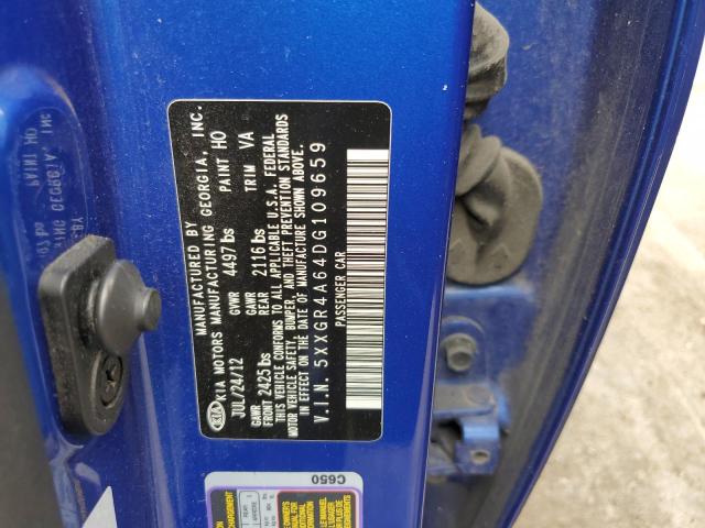 Photo 10 from auction – 2013 KIA OPTIMA SX with VIN 5XXGR4A64DG109659