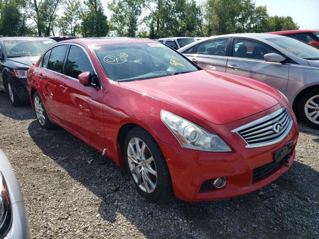 INFINITI G37 2012 with VIN JN1CV6AR1CM679601 - Photo from auction