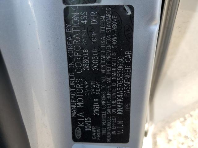 Photo 10 from auction – 2016 KIA FORTE LX with VIN KNAFK4A67G5539630