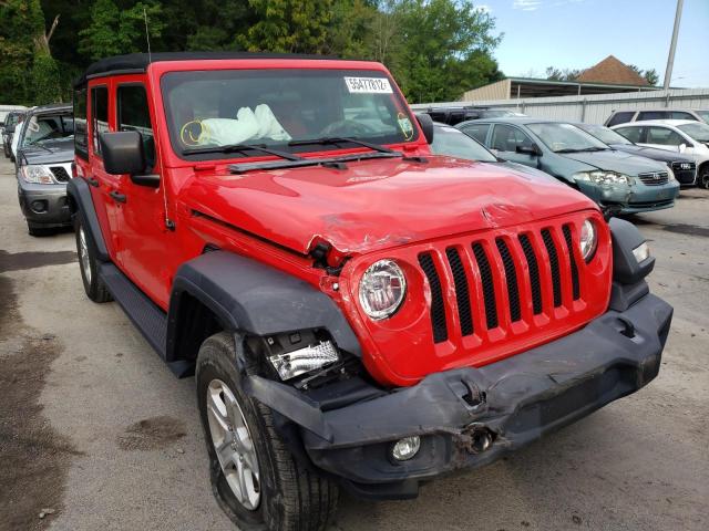 JEEP WRANGLER U 2018 with VIN 1C4HJXDG9JW240792 - Photo from auction