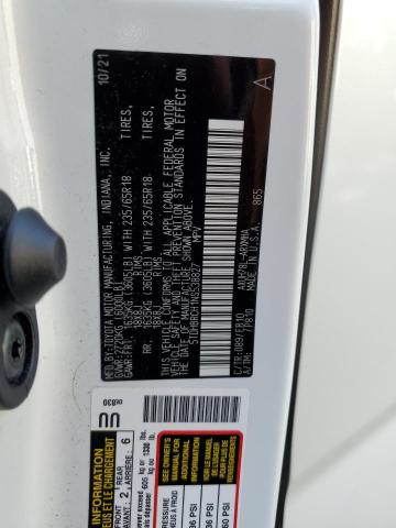Photo 10 from auction – 2022 TOYOTA HIGHLANDER with VIN 5TDHBRCH1NS538827