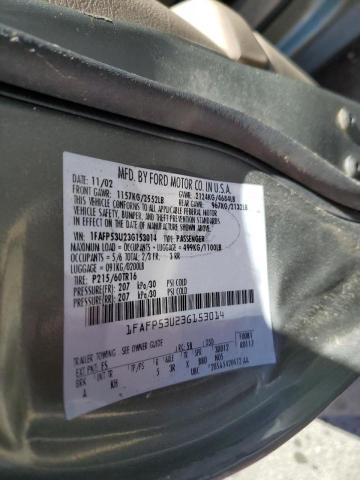 Photo 10 from auction – 2003 FORD TAURUS SE with VIN 1FAFP53U23G153014