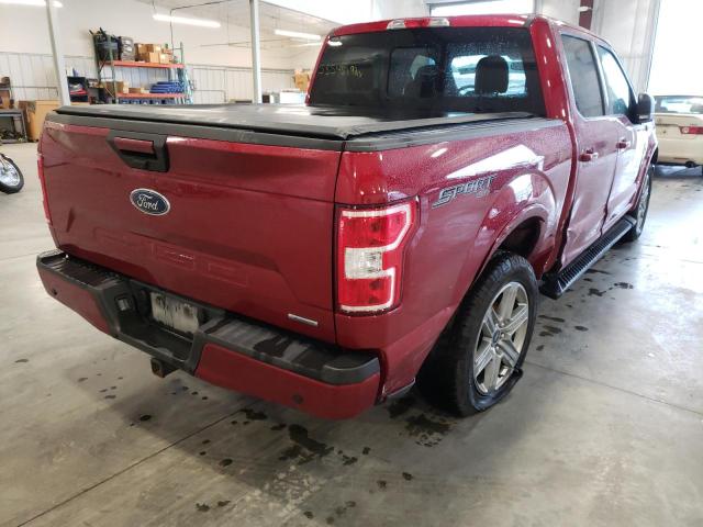 Photo 4 from auction – 2018 FORD F150 SUPER with VIN 1FTEW1EG9JKF78233