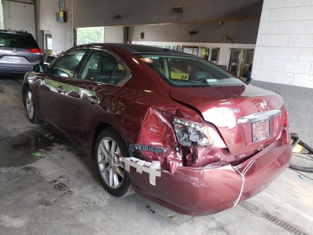Photo 3 from auction – 2011 NISSAN MAXIMA S with VIN 1N4AA5AP7BC824871