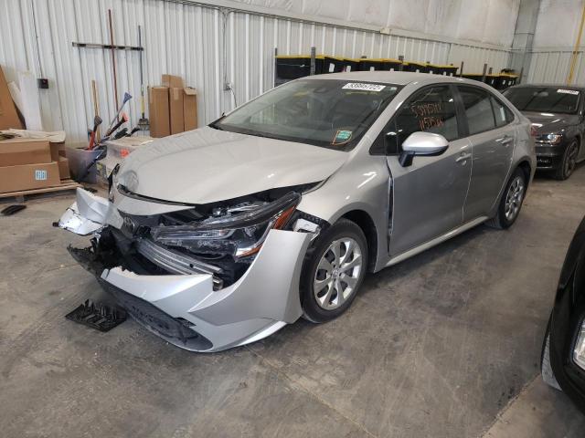 Photo 2 from auction – 2021 TOYOTA COROLLA LE with VIN JTDEPMAE1MJ130968