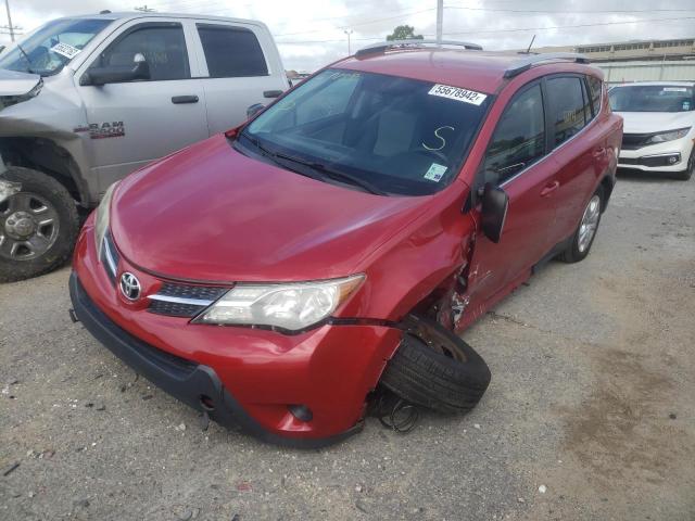 Photo 2 from auction – 2014 TOYOTA RAV4 LE with VIN JTMZFREV9ED033674