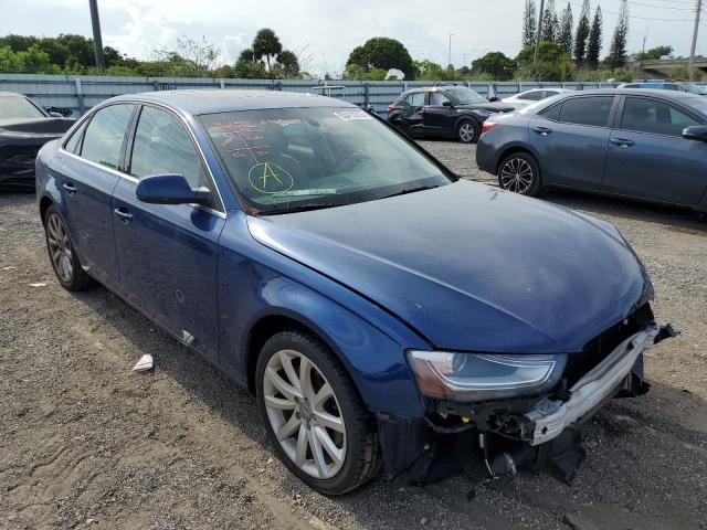 AUDI A4 PREMIUM 2013 with VIN WAUEFAFL5DN025929 - Photo from auction