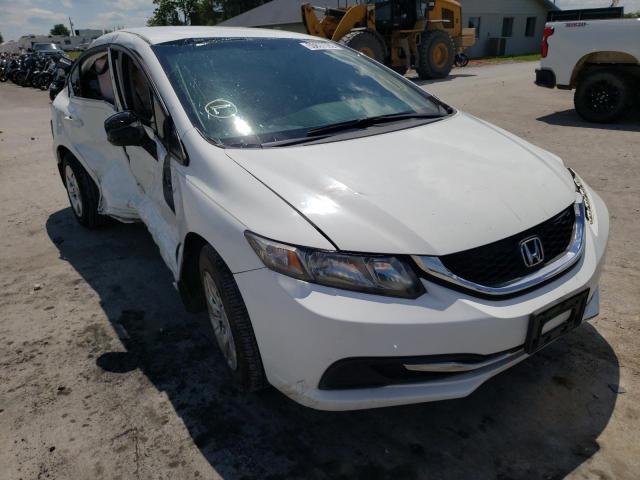 HONDA CIVIC LX 2013 with VIN 19XFB2F50DE094316 - Photo from auction
