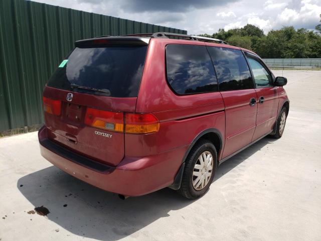 Photo 4 from auction – 2002 HONDA ODYSSEY LX with VIN 5FNRL18592B028565