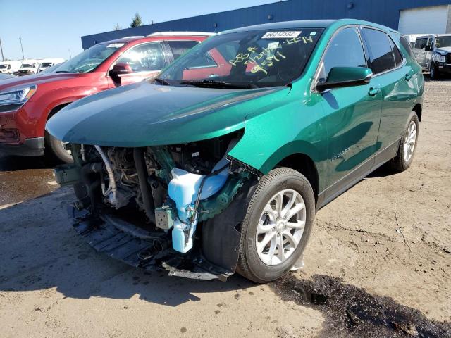 Photo 2 from auction – 2019 CHEVROLET EQUINOX LT with VIN 2GNAXJEV8K6229571