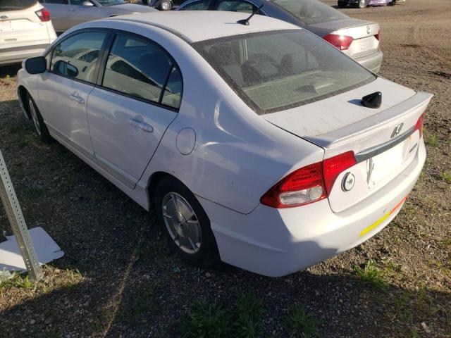Photo 3 from auction – 2011 HONDA CIVIC HYBR with VIN JHMFA3F26BS000432