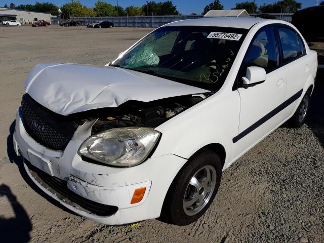 Photo 2 from auction – 2007 KIA RIO BASE with VIN KNADE123976229863