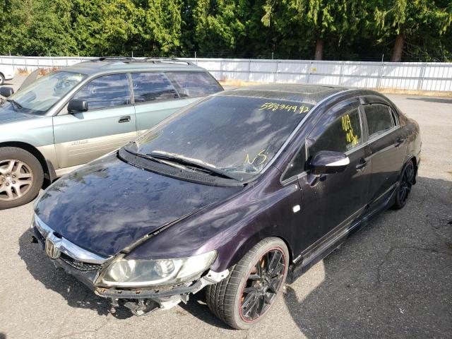 Photo 2 from auction – 2009 HONDA CIVIC SI with VIN 2HGFA55579H707339
