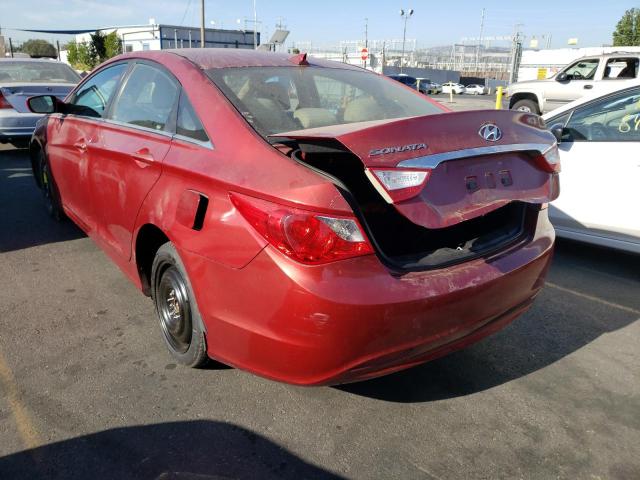 Photo 3 from auction – 2012 HYUNDAI SONATA GLS with VIN 5NPEB4AC0CH430599