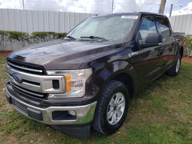Photo 2 from auction – 2018 FORD F150 SUPER with VIN 1FTEW1C52JFA98352