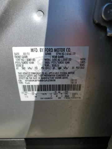 Photo 10 from auction – 2011 FORD EXPLORER L with VIN 1FMHK8F88BGA25808