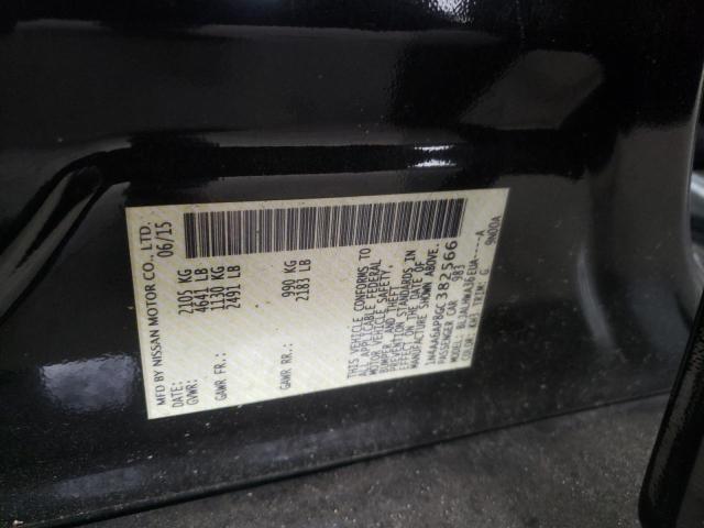 Photo 10 from auction – 2016 NISSAN MAXIMA 3.5 with VIN 1N4AA6AP8GC382566