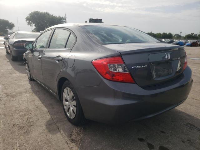 Photo 3 from auction – 2012 HONDA CIVIC LX with VIN 19XFB2F59CE083359