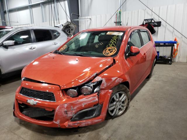 Photo 2 from auction – 2013 CHEVROLET SONIC LT with VIN 1G1JD6SB6D4200267